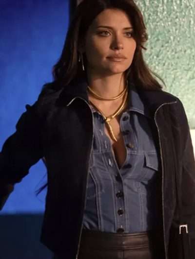 The Cleaning Lady S02 Nadia Morales Black Jacket