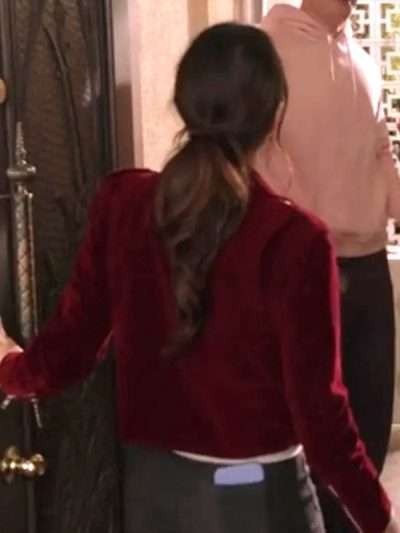 Bailey Nune The Rookie Red Velvet Jacket