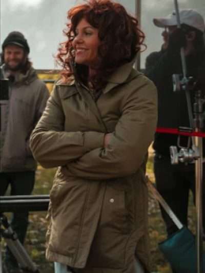 Candace Cameron Bure Unsung Hero Green Jacket
