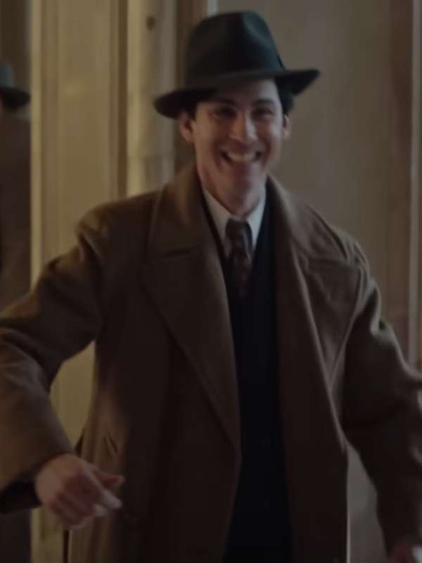 Addy Kurc We Were The Lucky Ones Brown Coat