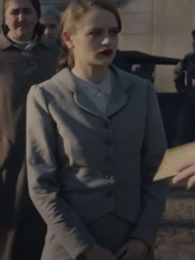 Halina Kurc We Were the Lucky Ones Grey Blazer
