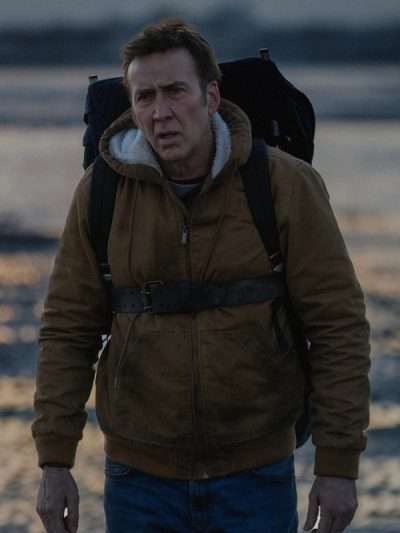 Nicolas Cage Arcadian 2024 Brown Jacket