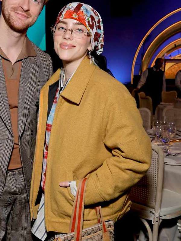 Billie Eilish 96th Oscars Awards Wool Jacket
