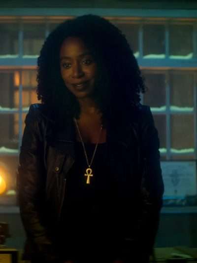 Kirby Howell-Baptiste Dead Boy Detectives Leather Jacket