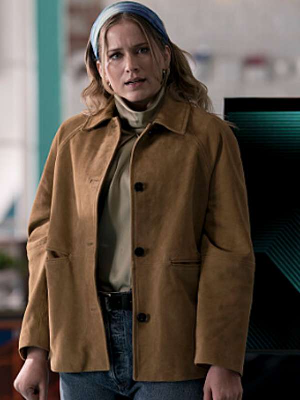 Quinn Powers Elsbeth Brown Cotton Jacket