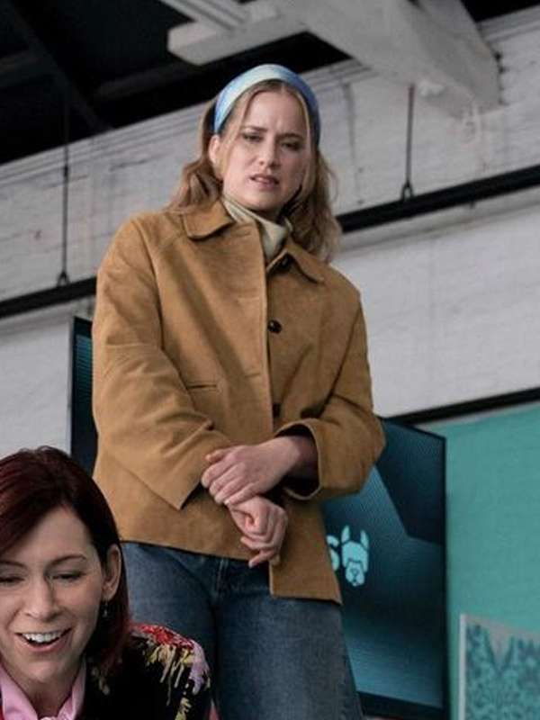Quinn Powers Elsbeth 2024 Brown Jacket