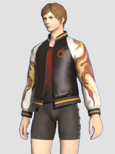 Final Fantasy XIV 14 Inferno Bomber Jacket