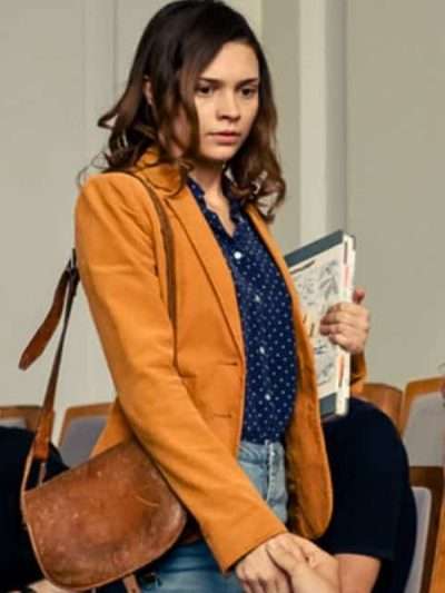 Ruby Bell Maxton Hall The World Between Us Brown Blazer