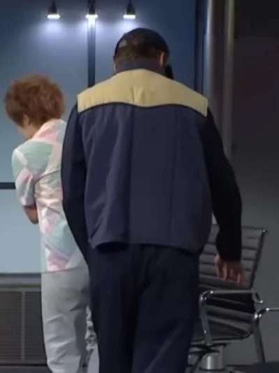Ryan Gosling SNL 2024 Blue and Beige Vest