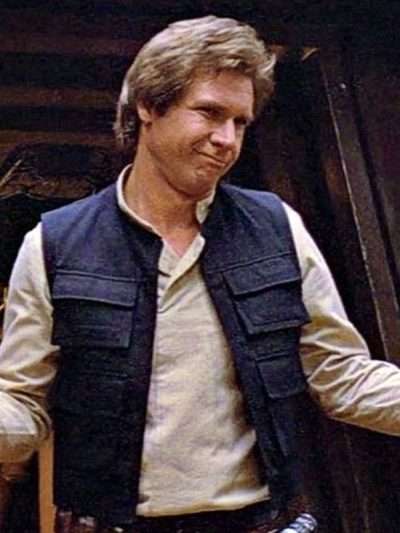 Han Solo Star Wars Return of the Jedi Black Vest