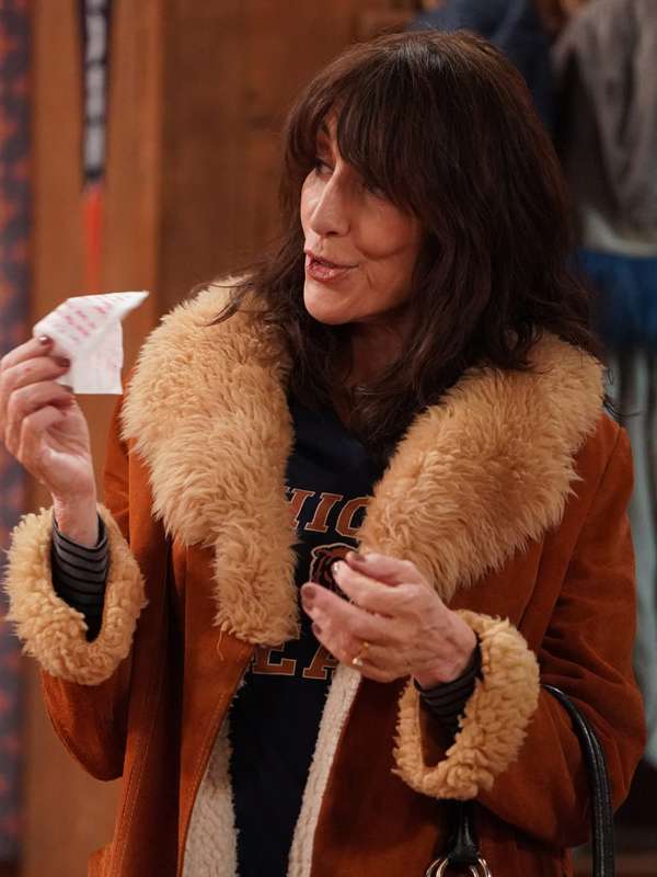 Louise The Conners Brown Suede Leather Coat
