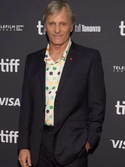 The Dead Don't Hurt Movie Event Viggo Mortensen Black Blazer
