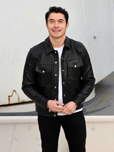 Henry Golding The Ministry of Ungentlemanly Warfare Leather Jacket