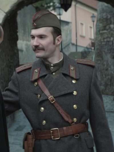 Captain Petrov The Tattooist of Auschwitz Trench Coat