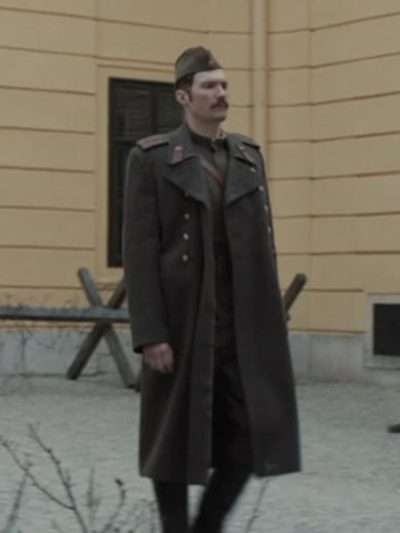 Andrei Nova The Tattooist of Auschwitz S01 Captain Petrov Grey Coat