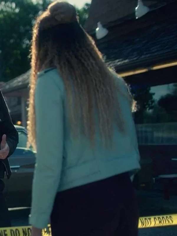 Allison Hargreeves The Umbrella Academy Cropped Leather Jacket
