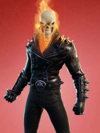 Fortnite Chapter 2 Ghost Rider Cup Leather Jacket