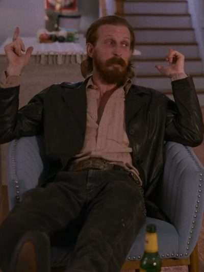 Austin Amelio Hit Man Black Leather Jacket