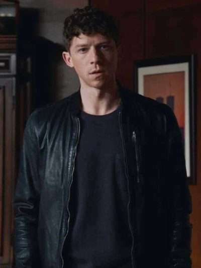 Joe Hill Blue Bloods Black Bomber Leather Jacket