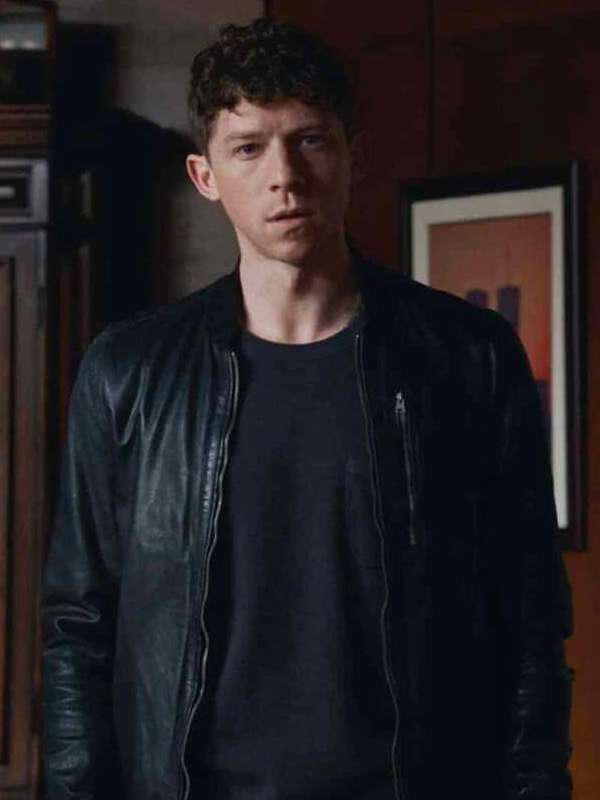 Joe Hill Blue Bloods Black Bomber Leather Jacket