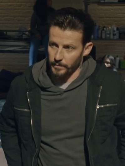 Jamie Reagan Blue Bloods S014 Black Cotton Hooded Jacket