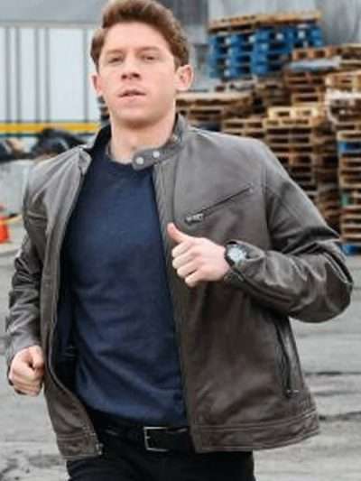 Joe Hill Blue Bloods S12 Brown Leather Jacket