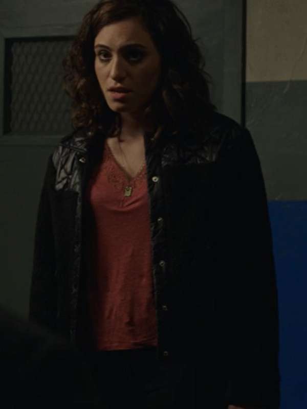 Tess Ross Blue Bloods S14 Black Jacket