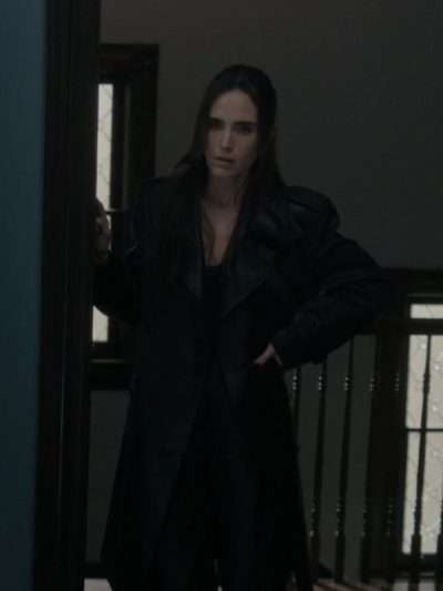 Daniela Vargas Dessen Dark Matter Black Leather Coat