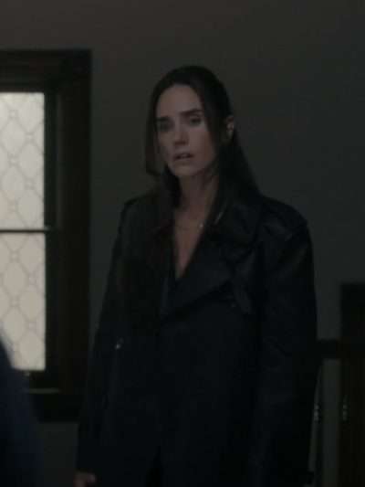 Daniela Vargas Dessen Dark Matter Leather Coat