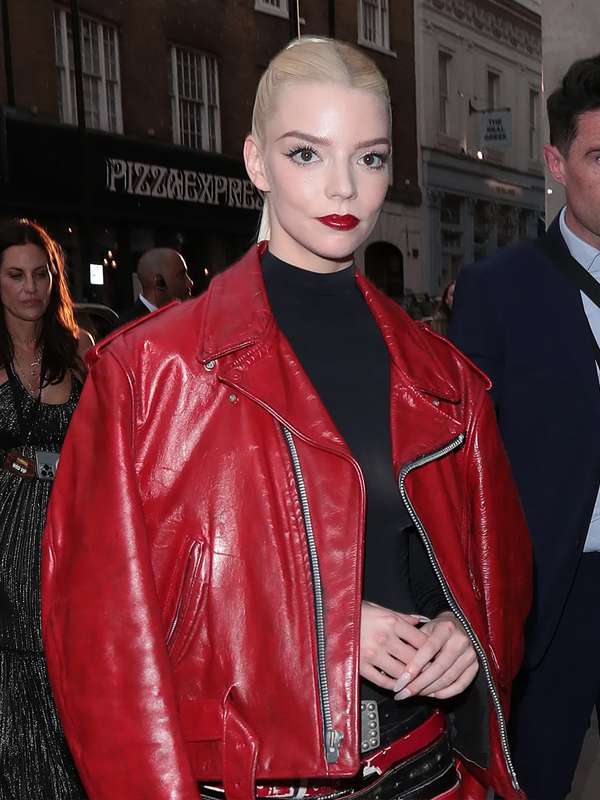Furiosa A Mad Max Saga Premiere Anya Taylor-Joy Leather Jacket