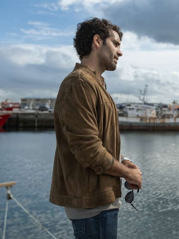 Daniel Gangs Of Galicia Suede Leather Jacket