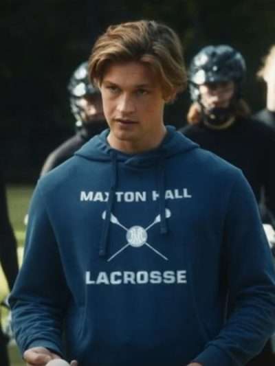 Maxton Hall The World Between Us James Beaufort Blue Hoodie