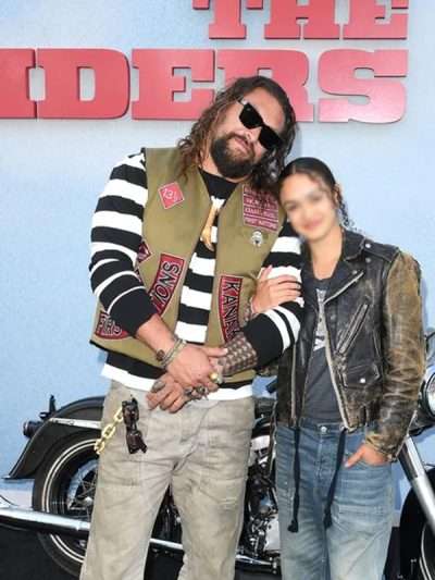 Jason Momoa The Bikeriders 2024 Movie Premiere Vest