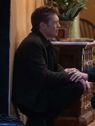 Sam Worthington The Exorcism 2024 Green Cotton Jacket
