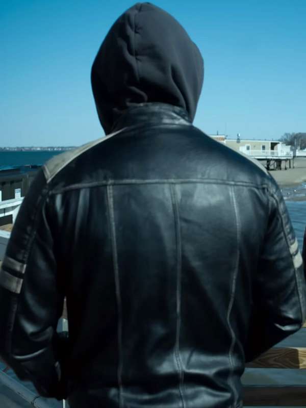 Casey Affleck The Instigators 2024 Black Jacket