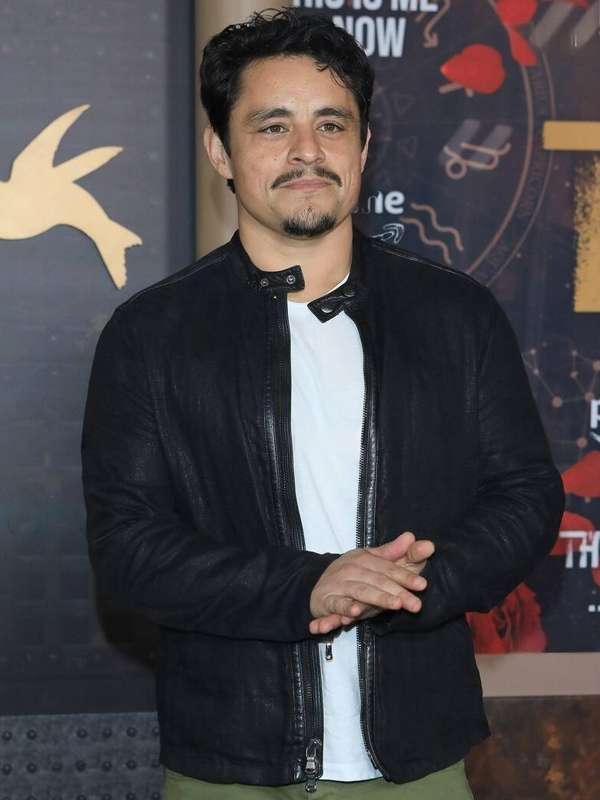 Jesse Garcia This Is Me Now 2024 Black Leather Jacket