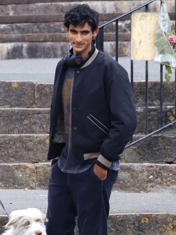 Zain Iqbal A Good Girl's Guide to Murder Ravi Singh Black Bomber Jacket