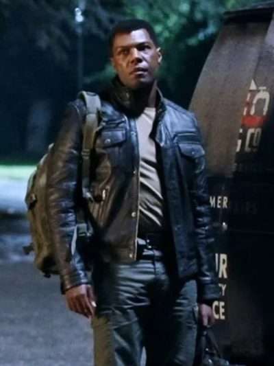 William Catlett Abigail Black Leather Jacket