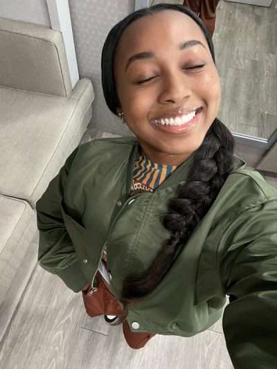 Amina All American S06 Cropped Bomber Jacket