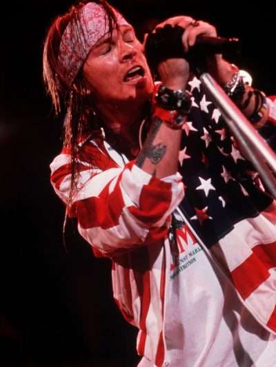 Axl Rose American Flag Jacket
