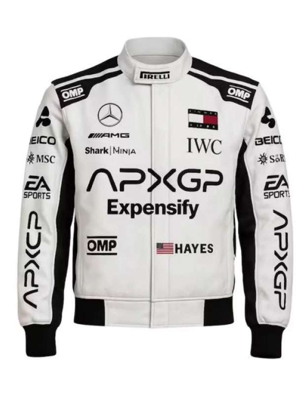 Brad Pitt F1 Racer Leather Jacket