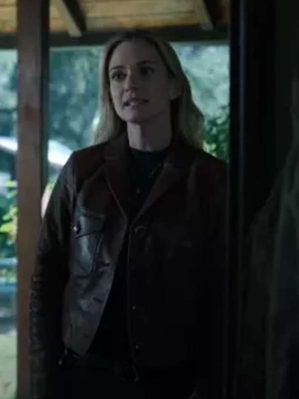 Jennifer Jareau Criminal Minds S17 Cropped Leather Jacket