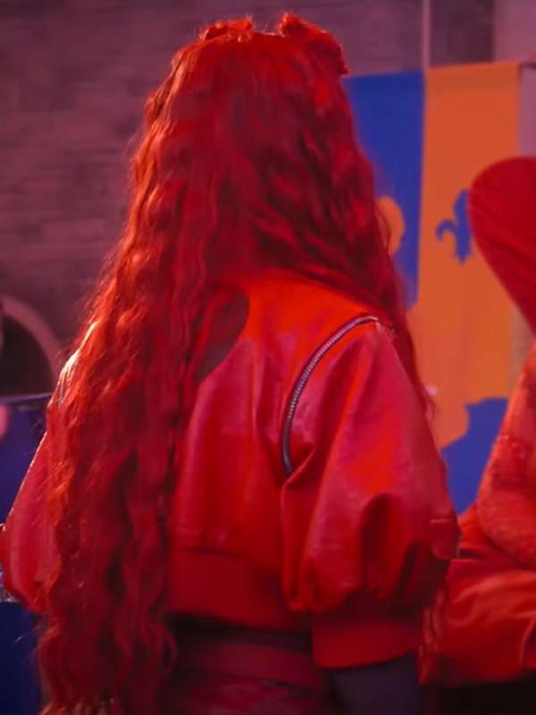Kylie Cantrall Descendants The Rise Of Red Red Leather Jacket
