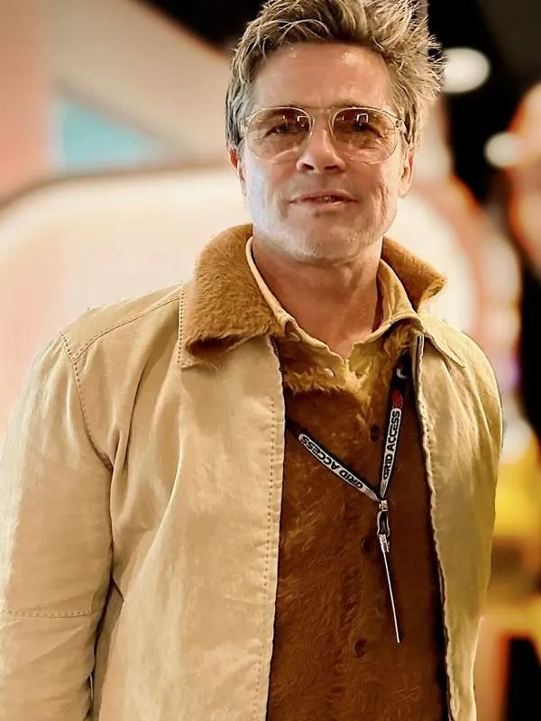 Brad Pitt F1 Movie Premiere Cotton Jacket