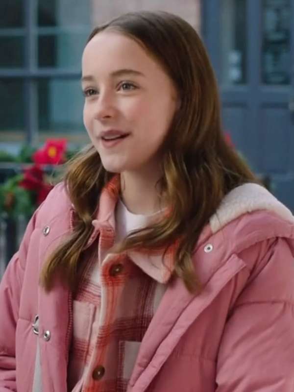Ava Weiss Falling Like Snowflakes 2024 Pink Jacket