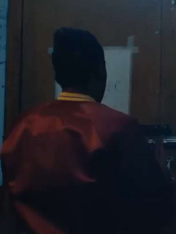 Nathan Stewart-Jarrett Femme Jules Red Bomber Jacket