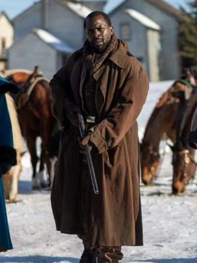 Gbenga Akinnagbe The Thicket 2024 Brown Coat