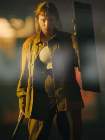 Kleo S02 Jella Haase Brown Jacket