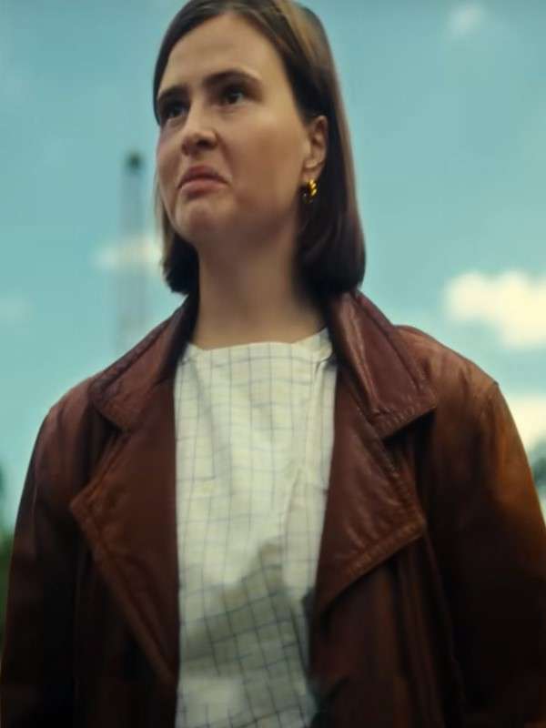Jutta Zelinski Kleo S02 Brown Leather Jacket - Image 2
