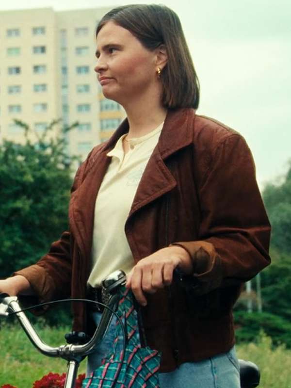 Kleo S02 Jutta Zelinski Brown Leather Jacket
